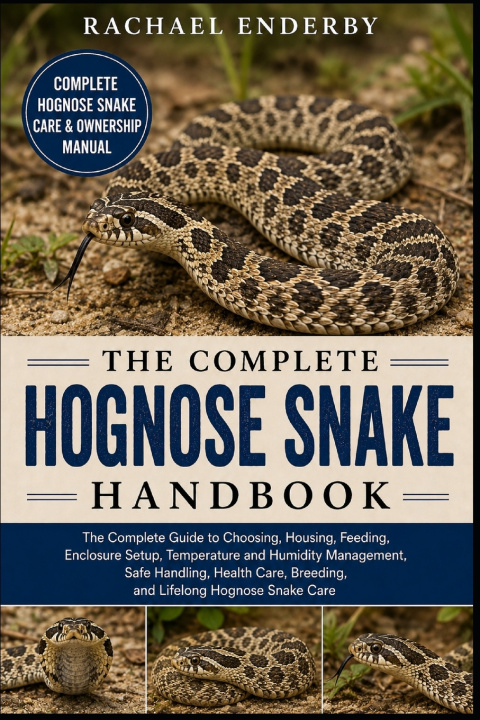 Könyv THE COMPLETE HOGNOSE SNAKE HANDBOOK RACHAEL ENDERBY