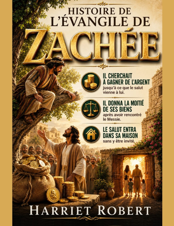 Könyv HISTOIRE DE L'ÉVANGILE DE ZACHÉE Harriet Robert