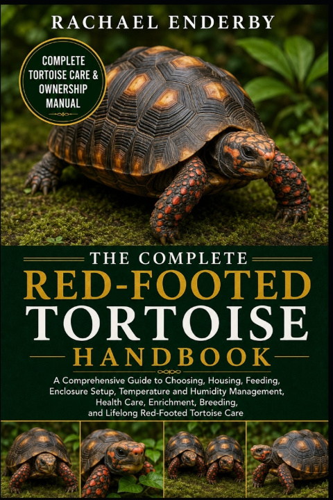 Könyv THE COMPLETE RED-FOOTED TORTOISE HANDBOOK RACHAEL ENDERBY