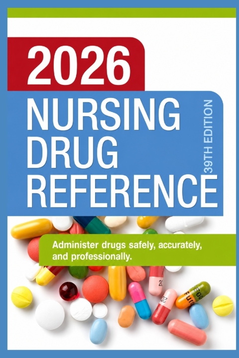 Könyv 2026 Nursing Drug Reference Brandon Keller