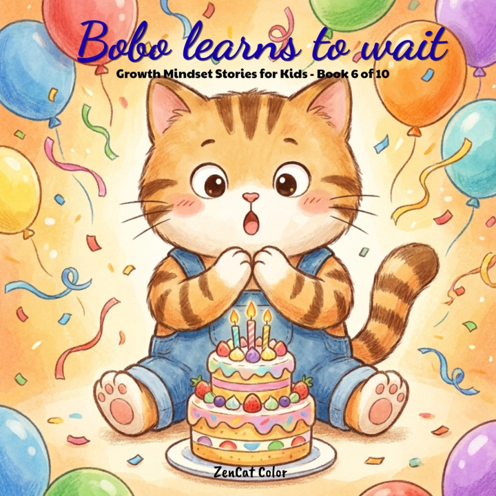 Könyv BoBo Learns to Wait ZenCat Color