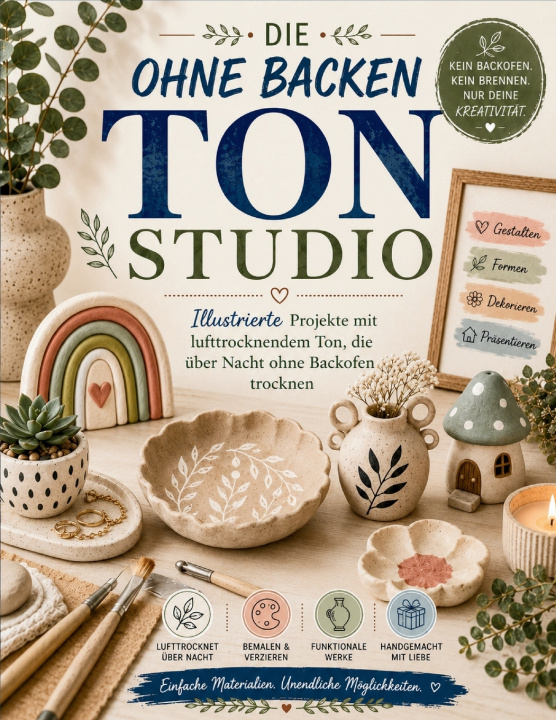 Libro DIE OHNE BACKEN Tonstudio Chiara Filato