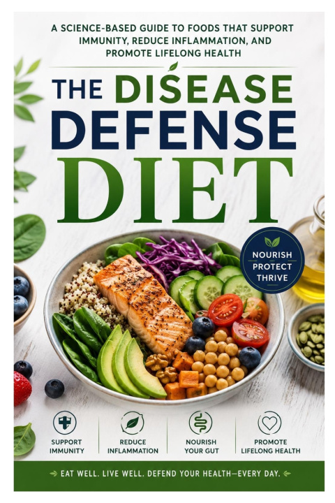 Könyv The Disease Defense Diet NATHAN COLE