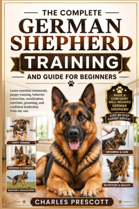 Könyv THE COMPLETE GERMAN SHEPHERD TRAINING AND GUIDE FOR BEGINNERS CHARLES PRESCOTT