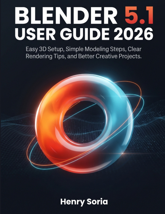 Könyv Blender 5.1 User Guide 2026 Henry Soria
