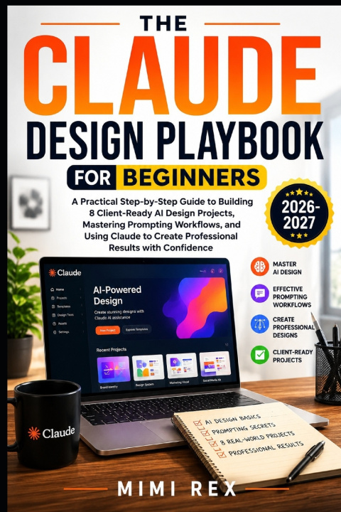 Könyv THE CLAUDE DESIGN PLAYBOOK FOR BEGINNERS MIMI REX