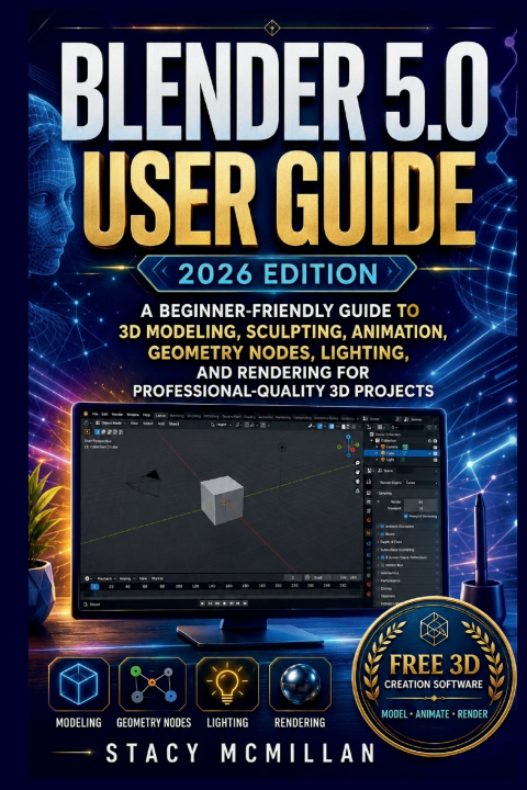 Könyv BLENDER 5.0 USER GUIDE - 2026 EDITION Stacy McMillan