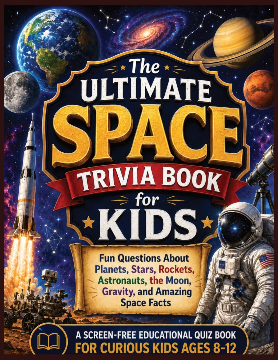 Könyv Space Trivia Book for Kids Brett Hepp