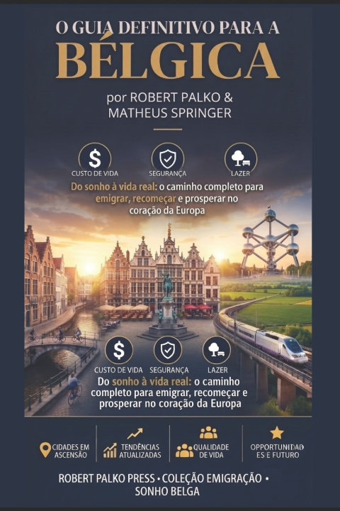 Knjiga GUIA DEFINITIVO DA BÉLGICA Matheus Springer