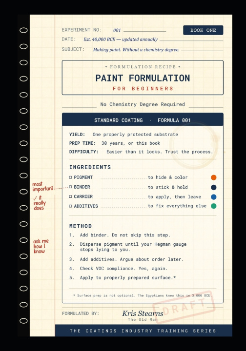 Könyv Paint Formulation for Beginners Kris Stearns