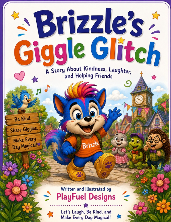 Könyv Brizzle's Giggle Glitch PlayFuel Designs