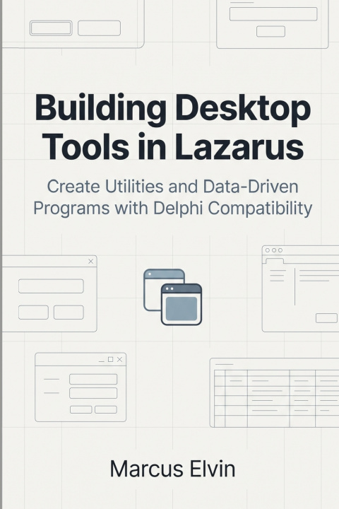 Könyv Building Desktop Tools in Lazarus Marcus Elvin
