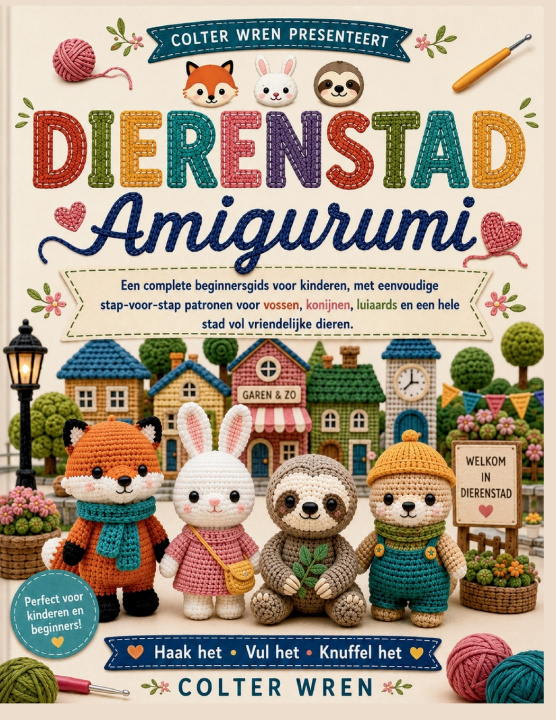 Könyv DIERENSTAD Amigurumi COLTER WREN