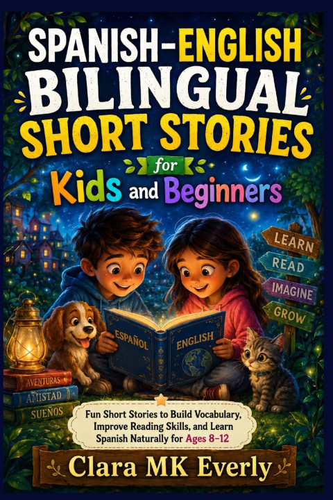 Könyv Spanish-English Bilingual Short Stories for Kids and Beginners Clara MK Everly