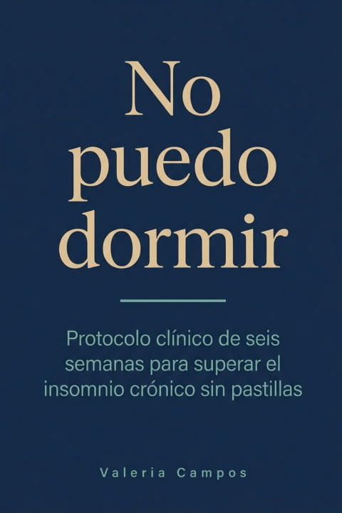 Könyv No puedo dormir Valeria Campos