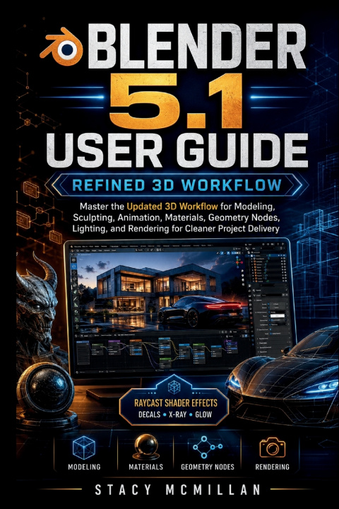 Könyv BLENDER 5.1 USER GUIDE Stacy McMillan