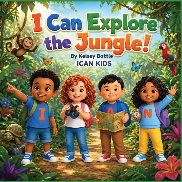 Könyv I Can Explore the Jungle! Kelsey Battle