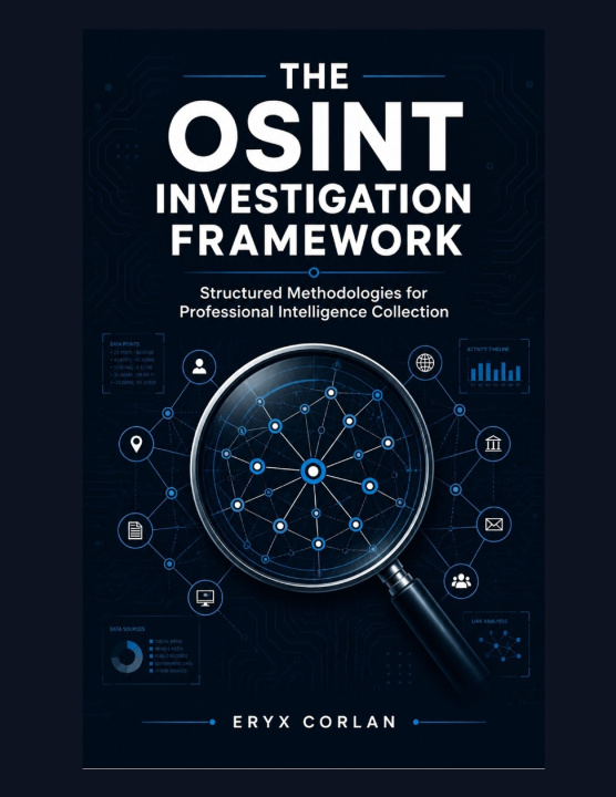 Könyv The OSINT Investigation Framework Eryx Corlan