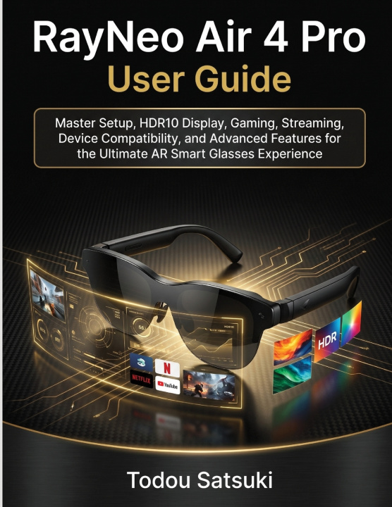 Könyv RayNeo Air 4 Pro User Guide Todou Satsuki