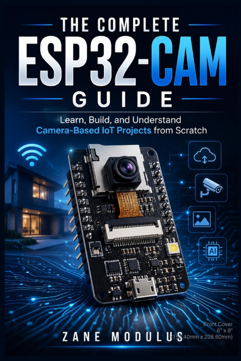 Könyv THE COMPLETE ESP32-CAM GUIDE Zane Modulus