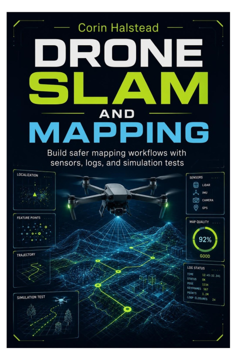 Könyv Drone SLAM and Mapping Corin Halstead