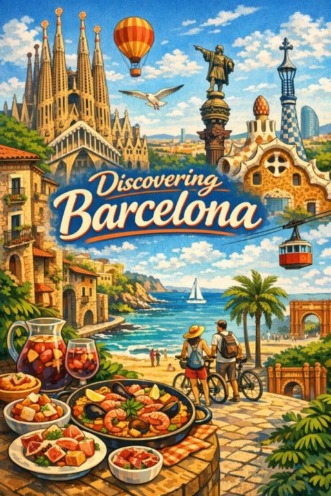 Könyv Discovering Barcelona Marcello Avallone