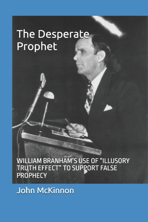Könyv The Desperate Prophet John McKinnon