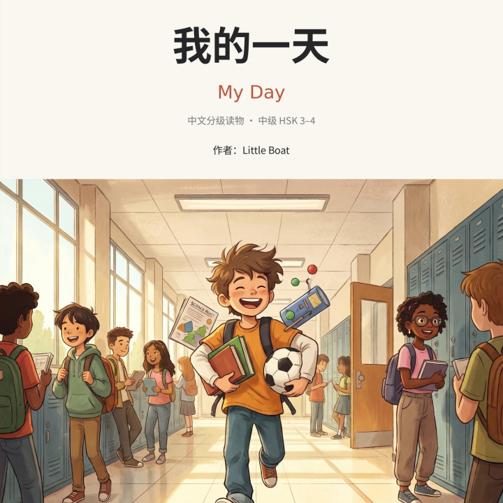 Könyv My day (我的一天） Little Boat
