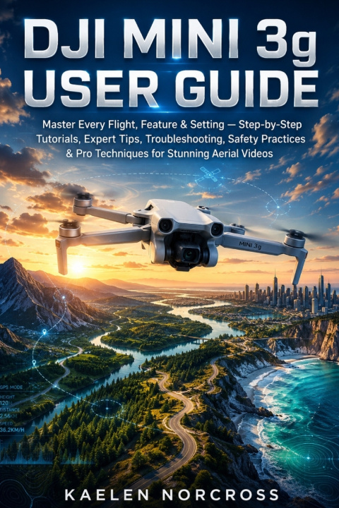 Könyv DJI Mini 3g User Guide KAELEN NORCROSS