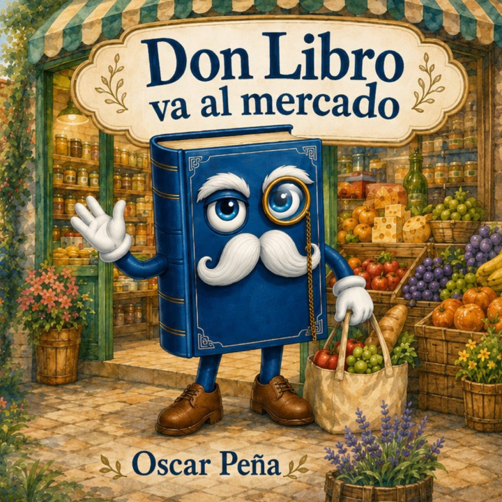Könyv Don Libro va al mercado Oscar Peña