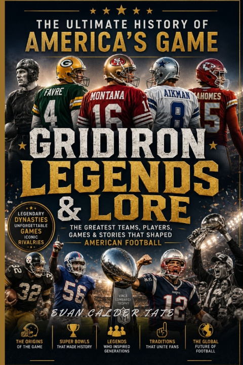 Könyv Gridiron Legends & Lore Evan Calder Tate