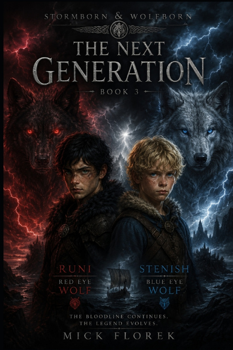 Boek Stormborn & Wolfborn Mick Florek