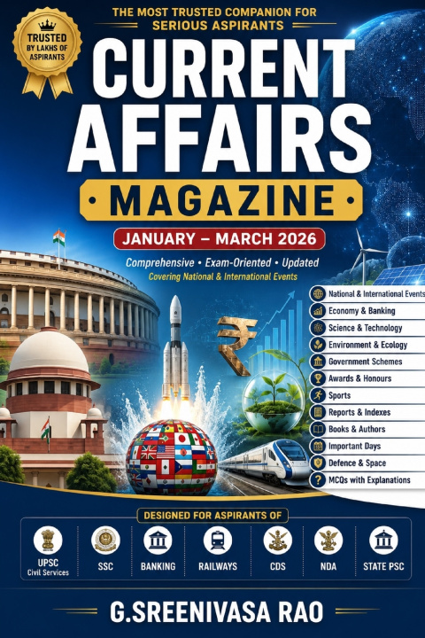 Könyv Current Affairs Magazine Gorle sreenivasa Rao