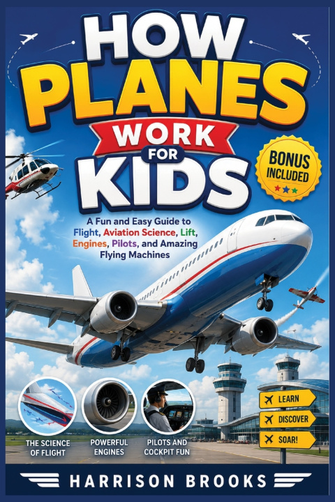 Könyv How Planes Work for Kids Harrison Brooks