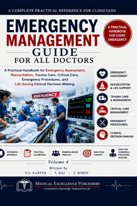 Könyv Emergency Management Guide for All Doctors - Vol 4 S RAJ