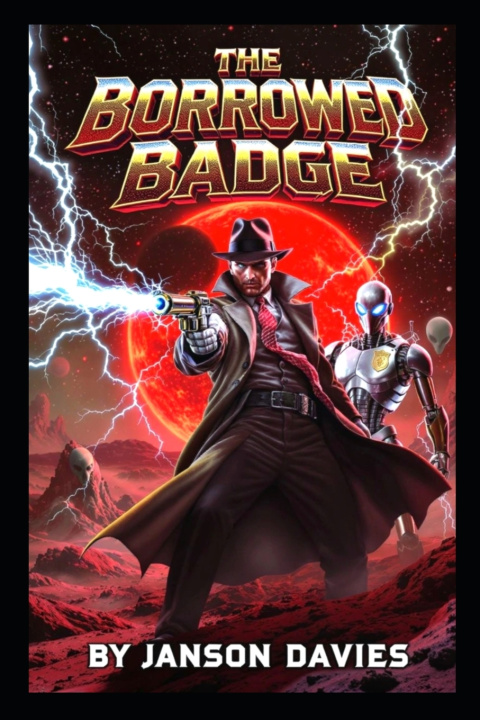 Kniha The Borrowed Badge Janson Davies