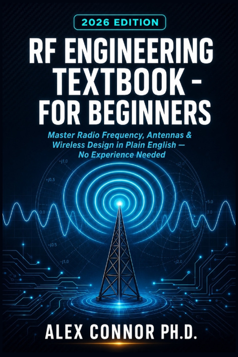 Könyv RF Engineering Textbook - For Beginners [2026] Alex Connor Ph.D.