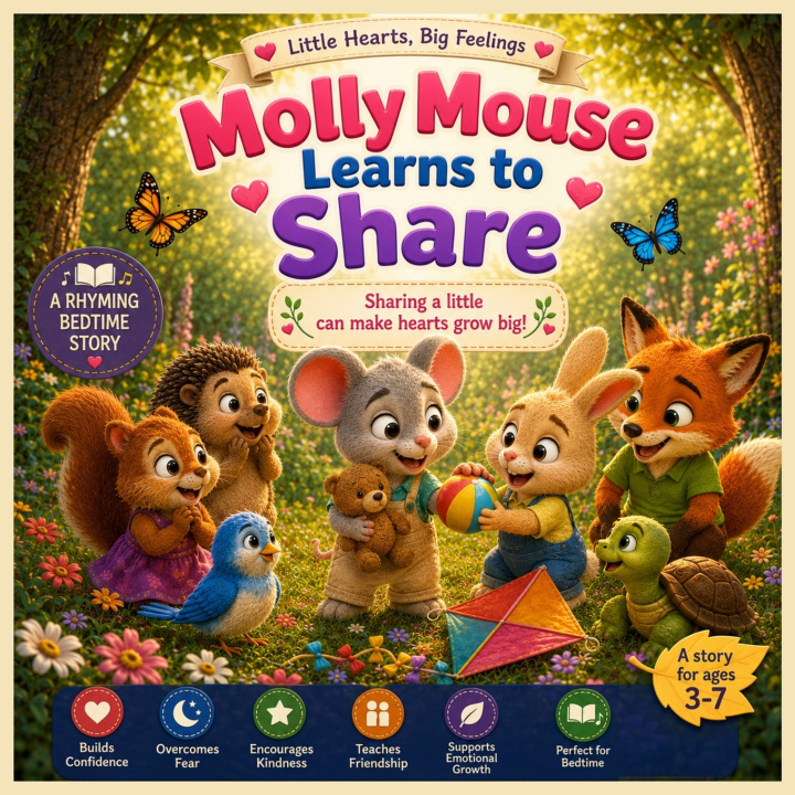 Könyv Molly Mouse Learns to Share Mart Book