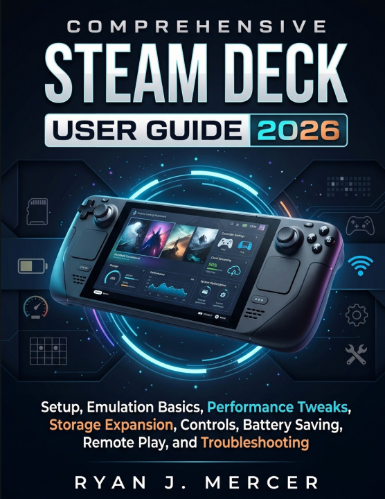 Könyv Comprehensive Steam Deck User Guide 2026 Ryan J. Mercer