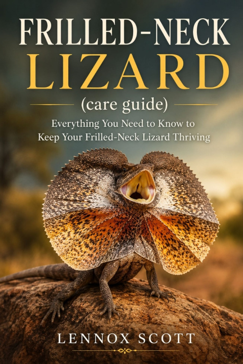 Könyv FRILLED-NECK LIZARD (care guide) LENNOX SCOTT