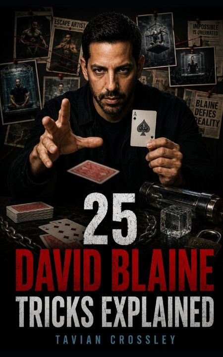 Könyv 25 David Blaine Tricks Explained Tavian Crossley