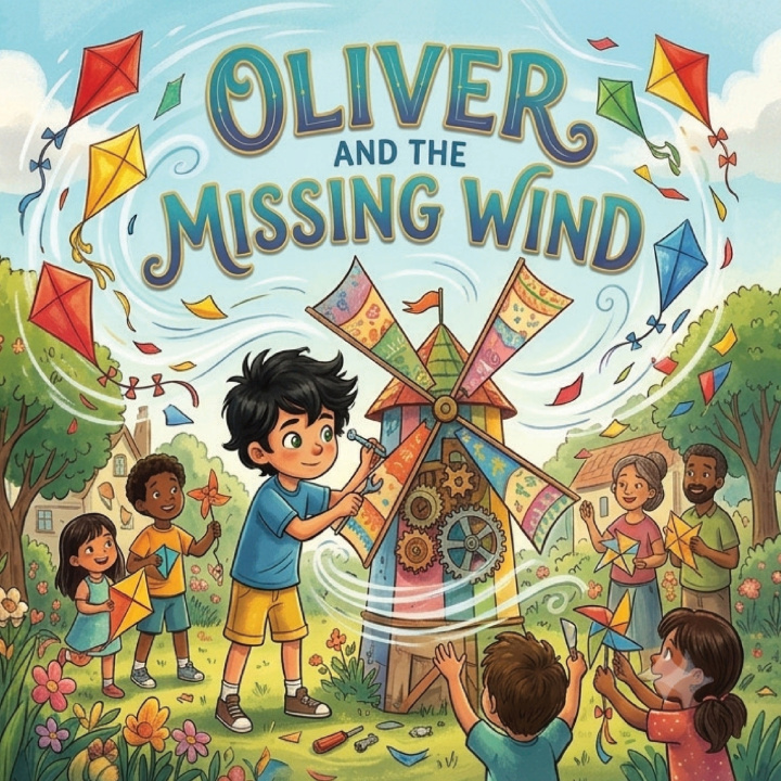 Könyv Oliver and the Missing Wind Amit B.