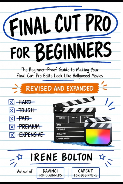 Könyv Final Cut Pro for Beginners Irene Bolton