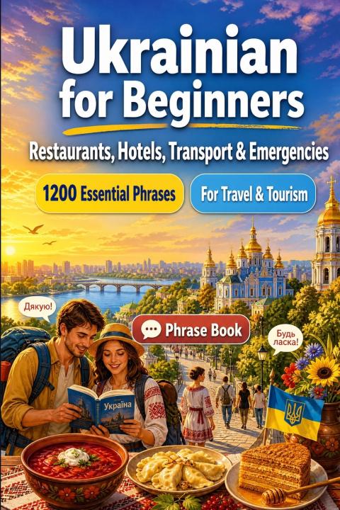 Könyv Ukrainian Phrase Book for Beginners TravelLingo