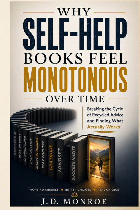 Könyv Why Self-Help Books Feel Monotonous Over Time J. D. Monroe