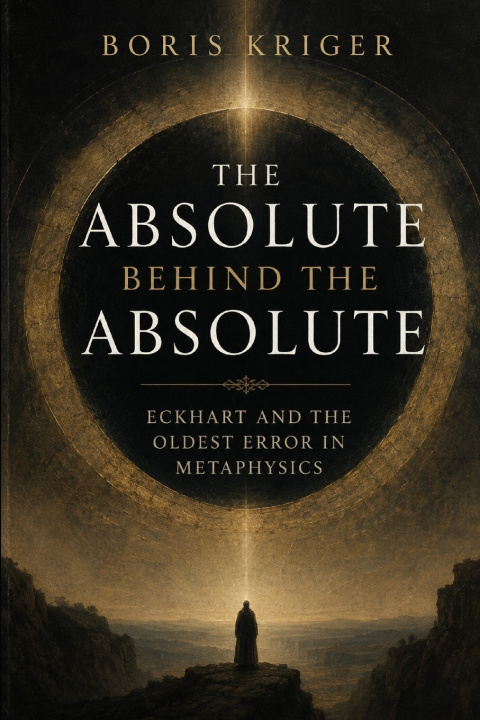Könyv THE ABSOLUTE BEHIND THE ABSOLUTE Boris Kriger
