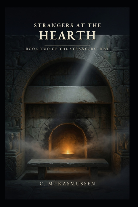 Carte Strangers at the Hearth C. M. Rasmussen