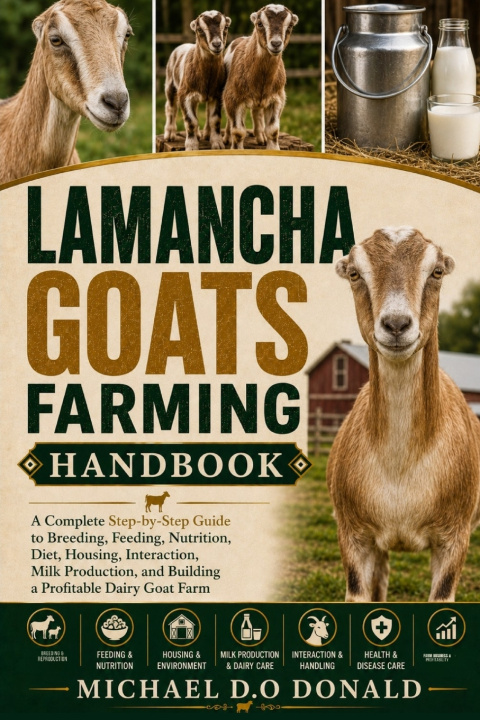 Book LAMANCHA GOATS FARMING HANDBOOK MICHAEL D.O DONALD