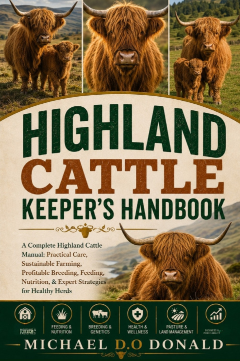 Buch HIGHLAND CATTLE KEEPER'S HANDBOOK MICHAEL D.O DONALD
