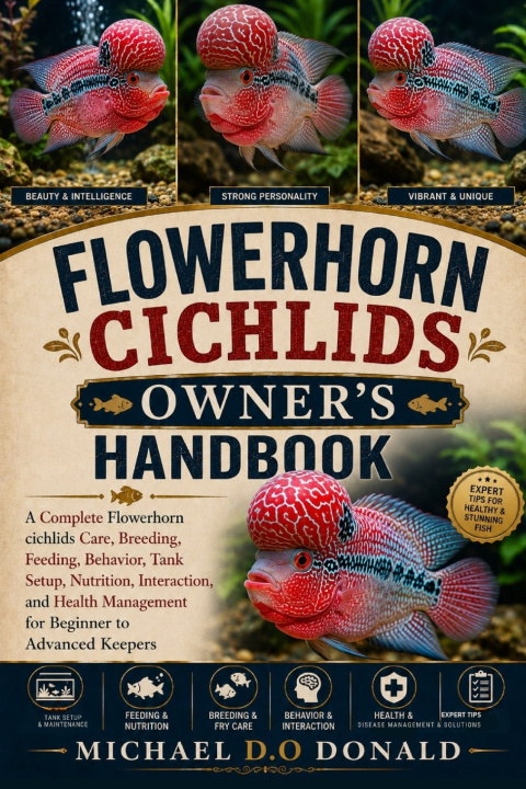 Libro FLOWERHORN CICHLIDS OWNER'S HANDBOOK MICHAEL D.O DONALD